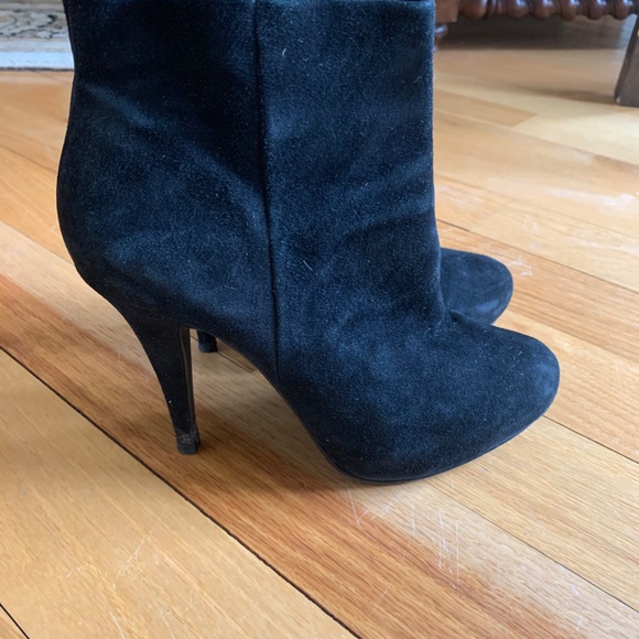 Cynthia Rowley Black Suede Bootie - Picture 4 of 7